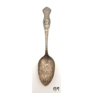 Friedrich Wilhelm II Deutschland Oneida A1 X Silverplate 6" Souvenir Spoon